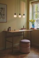 Hanglamp glas eettafel &apos;Milford&apos; 3 bollen opaal 52 cm - thumbnail