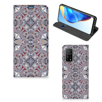 Xiaomi Mi 10T | 10T Pro | Standcase | Flower Tiles