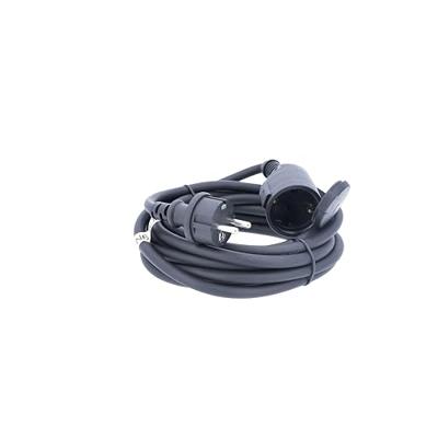 Schwabe Verlengkabel Neopreen H07RN-F 3x1,5 zwart IP44 5m - thumbnail