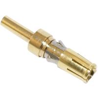 Conec 132C10049X 132C10049X Hoogvermogen buscontact AWG (min.): 10 AWG (max.): 8 Goud op nikkel 40 A 1 stuk(s) - thumbnail