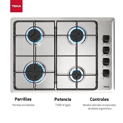 Gaskookplaat Teka HLX540KLN 60 cm