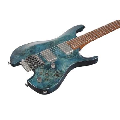 Ibanez Q52PB Cosmic Blue Low Gloss headless elektrische gitaar met gigbag
