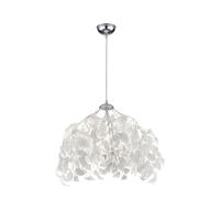 Trio Hanglamp met blaadjesLeavy 38cm grijstint - R10461901 - thumbnail