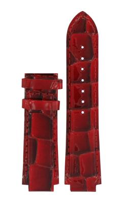 Horlogeband Tissot T0613101603101A / T610031317 Leder Rood 14mm Horlogeband Tissot T0613101603101A / T610031317 Leder Rood 14mm