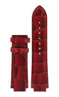 Horlogeband Tissot T0613101603101A / T610031317 Leder Rood 14mm - thumbnail