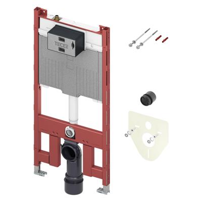 TECE Profil wc-element met octa II inbouwreservoir incl. wandbevestiging en geluiddempingsset