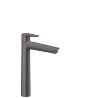 Wastafelmengkraan Talis E 240 HansGrohe Eengreeps Zonder Afvoer Geborsteld Zwart Chroom - thumbnail