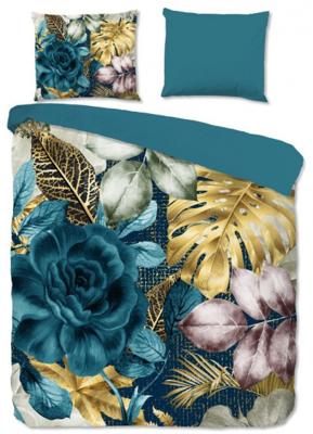 Good Morning Dekbedovertrek LIDY 140x200/220 cm petrol