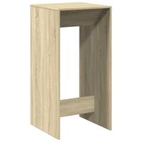 Bartafel 51x50x103,5 cm bewerkt hout sonoma eikenkleurig - thumbnail
