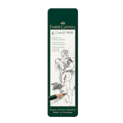 Faber Castell fc-117805 aquarelpotlood faber-castell graphite etui a 5 stuks - thumbnail