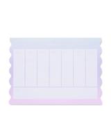 HEMA Weekplanner 29.7x21cm golven - thumbnail