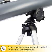 Levenhuk Blitz 50 BASE 50mm Portable Refractor Telescope for Beginners and Kids with Tripod and Balanced Accessories Set - thumbnail