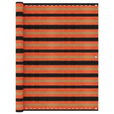 VidaXL Balkonscherm 120x500 cm hdpe meerkleurig