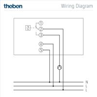 Theben 7820030 RAMSES 782 Kamerthermostaat 1 stuk(s) - thumbnail