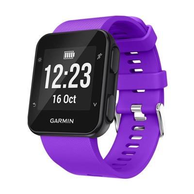 Siliconen sport polsband voor Garmin Foreruuner 35 (paars)
