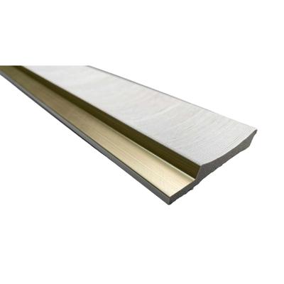 Wandpaneel Grace Wit Eindlat Links 270x6.8x1.2cm