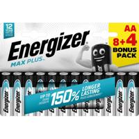 Energizer batterijen Max Plus AA/LR06/E91, blister van 8 + 4 - thumbnail
