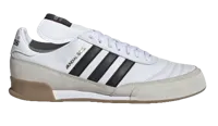 adidas Mundial Goal Zaalvoetbalschoenen (IN) Wit Zwart Goud - thumbnail
