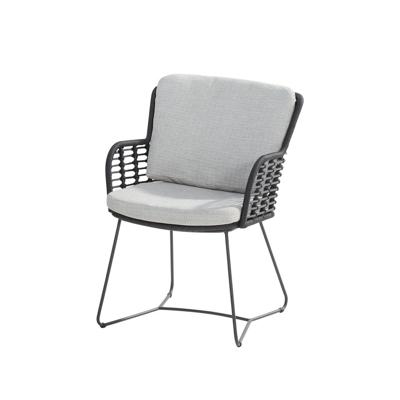 Fabrice dining chair Anthracite/Anthracite with 2 cushions | 4 Seasons Outdoor