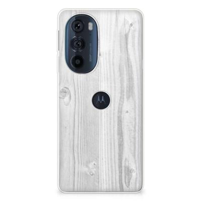 Motorola Edge 30 Pro | Bumper Hoesje | White Wood Motorola Edge 30 Pro | Bumper Hoesje | White Wood