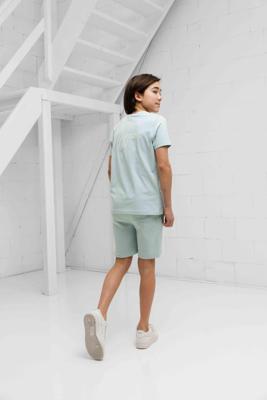 Malelions Striped Signature Zomerset Kids Blauw - Maat 128 - Kleur: Blauw | Soccerfanshop