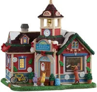 Lemax bright meadow elementary verlicht kersthuisje Caddington Village 2021 - thumbnail