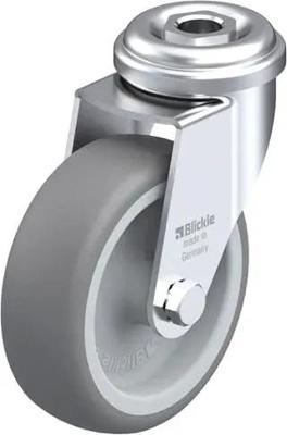 Blickle LRA-TPA 75G Zwenkwiel Wieldiameter: 75 mm Draagvermogen (max.): 75 kg 1 stuk(s) Blickle LRA-TPA 75G Zwenkwiel Wieldiameter: 75 mm Draagvermogen (max.): 75 kg 1 stuk(s)