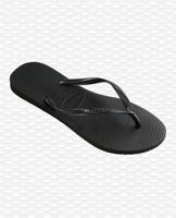 Havaianas Slim Slipper Dames Black 39/40 - thumbnail