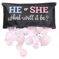 Gender Reveal Ballonnen Tas - Gender Reveal Balloon Bag Kit - thumbnail
