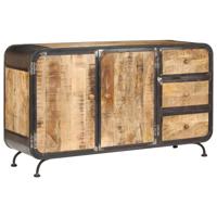 vidaXL Dressoir 140x40x80 cm massief mangohout - thumbnail