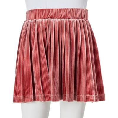 Kinderrokje geplooid 140 middelroze Kinderrokje geplooid 140 middelroze