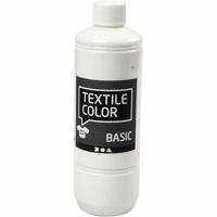 Creativ Company Textielverf - wit, 500ml - thumbnail