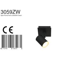 Steinhauer Spot points noirs 3059zw zwart - thumbnail