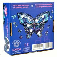 Logica Giochi Mandala Houten Legpuzzel Vlinder - thumbnail