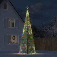 LED-kerstboom 1544 LEDs kleurrijk 500 cm - thumbnail