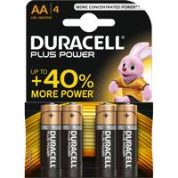 Duracell Batterijen Plus Power, Alkaline, 4 x AA - thumbnail
