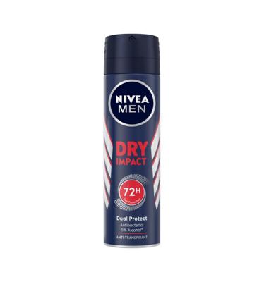 NIVEA MEN Dry Impact AntiTranspirant Spray 150ml bij Jumbo NIVEA MEN Dry Impact AntiTranspirant Spray 150ml bij Jumbo