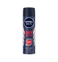 NIVEA MEN Dry Impact AntiTranspirant Spray 150ml bij Jumbo - thumbnail