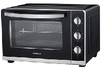 Inventum OV466CS grill-oven 46 l Zwart, Zilver 1800 W - thumbnail