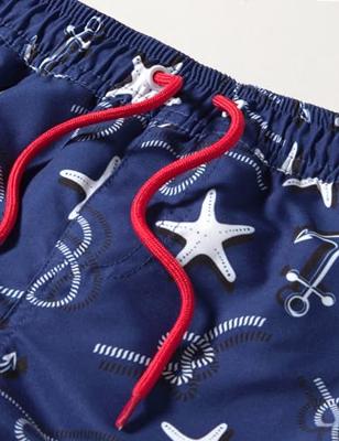 Playshoes zwemshort Maritim Marineblauw-158-164