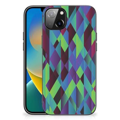 iPhone 14 Plus Backcover Abstract Green Blue