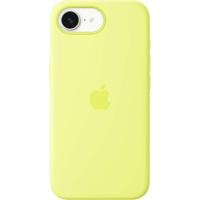 APPLE iPhone 16e - Siliconen hoesje - Neongeel - thumbnail