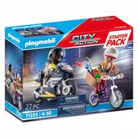 PLAYMOBIL City Action Starter Pack speciale eenheid en juwelendief 71255 - thumbnail