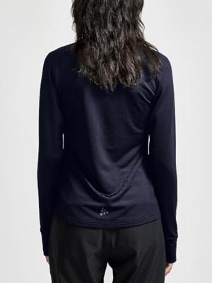 Craft 1910401 Adv Explore Light Midlayer Wmn - Navy - M