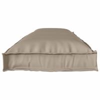 Pallet Kussen Set 2 pcs Taupe 150 x 40 x 8 cm Oxford Stof - thumbnail