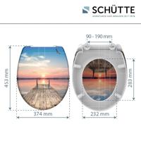 Schutte Duroplast WC-bril SUNSET SKY met soft-close en quick-release
 82378 - thumbnail