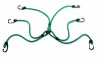 Masterlock Spider bungee with 6 legs 80cm - colour : greendouble reverse hook - 3105EURDAT - thumbnail