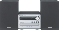 Panasonic SC-PM254EG-S DAB+ Micro-HiFi-Systeem met Bluetooth Zilver - Black Friday - thumbnail
