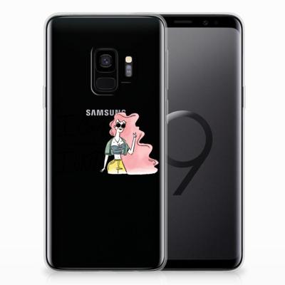 Samsung Galaxy S9 Telefoonhoesje met Naam i Can Samsung Galaxy S9 Telefoonhoesje met Naam i Can