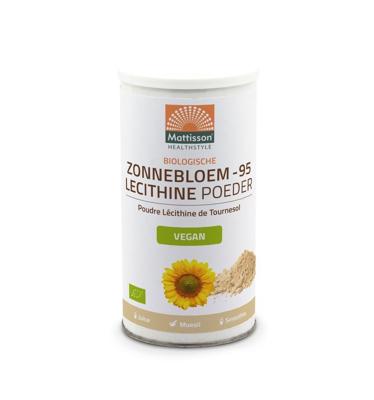 Mattisson Zonnebloem lecithine poeder bio 180 Gram Mattisson Zonnebloem lecithine poeder bio 180 Gram